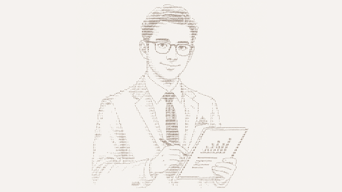Financial advisor in a suit reviewing a portfolio performance report